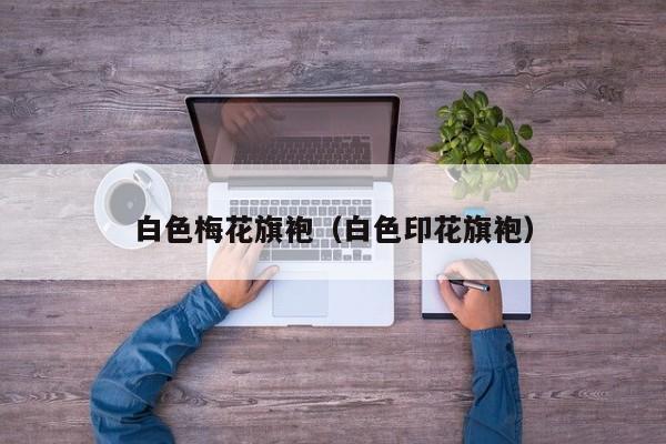 白色梅花旗袍（白色印花旗袍）